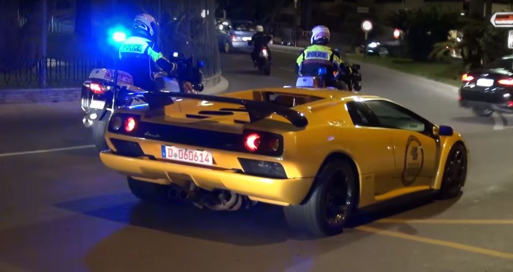 Police Stopping Supercars in Monaco Is Part of The Action